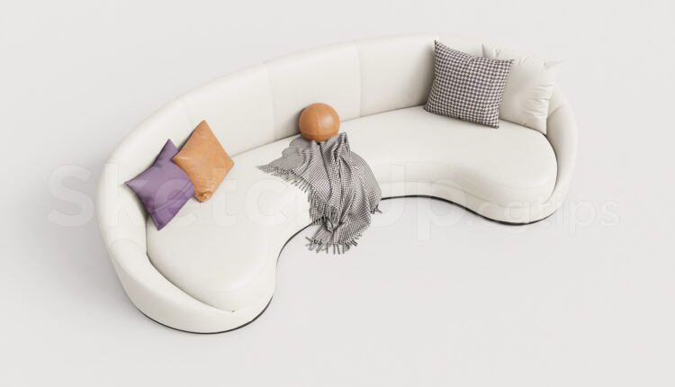 19979. Free Sketchup Sofa Model Download (2)