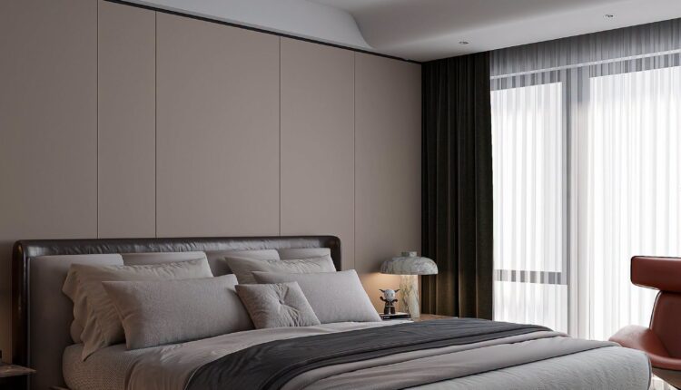 21031. Modern Luxury Bedroom Interior Sketchup Model By Tran Nam (5)