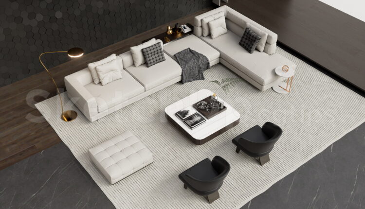 21067. Free Sketchup Sofa Model Download (2)
