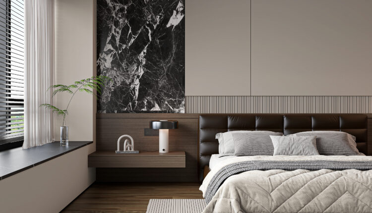 21096. Modern Luxury Bedroom Interior Sketchup Model By Tran Nam (3)
