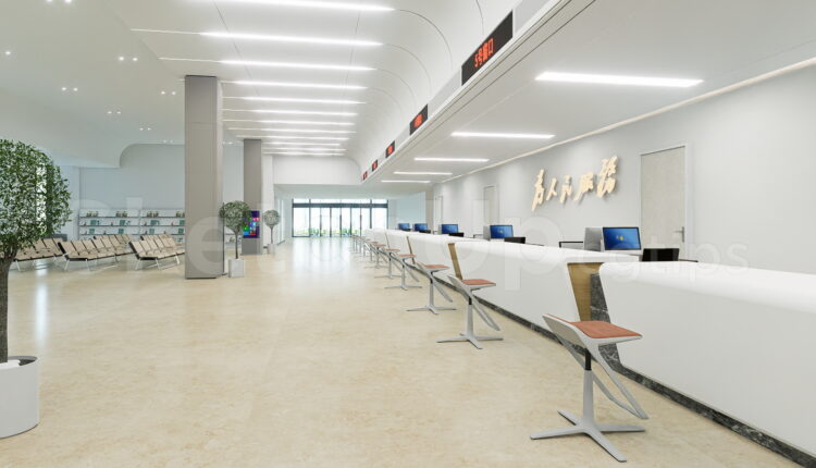 21315. Government Service Center And Reception Hall Interior – 3d Sketchup Model Download (1)